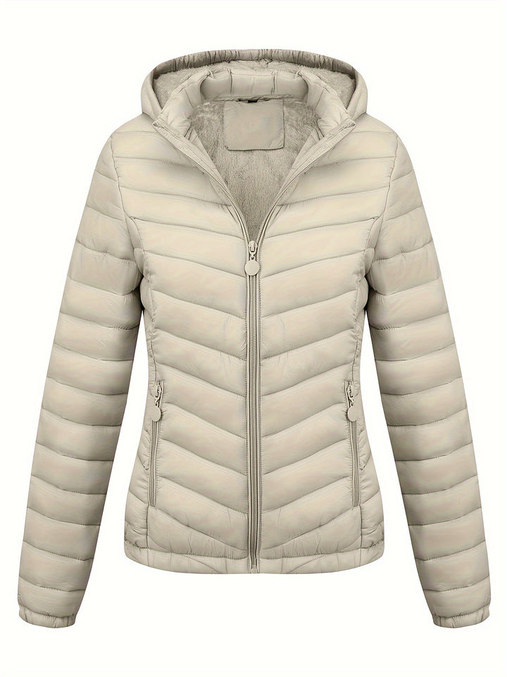Damen Winterjacke Elegante Übergangsjacke | Mit Reißverschluss