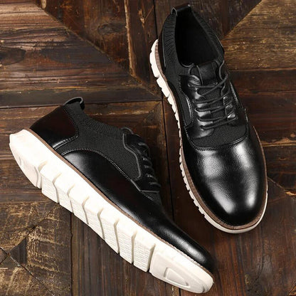 Herren Sneaker | Struktur Einsatz Schnürung