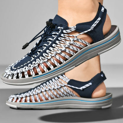 Herrenschuhe | Sommer Flechtdesign