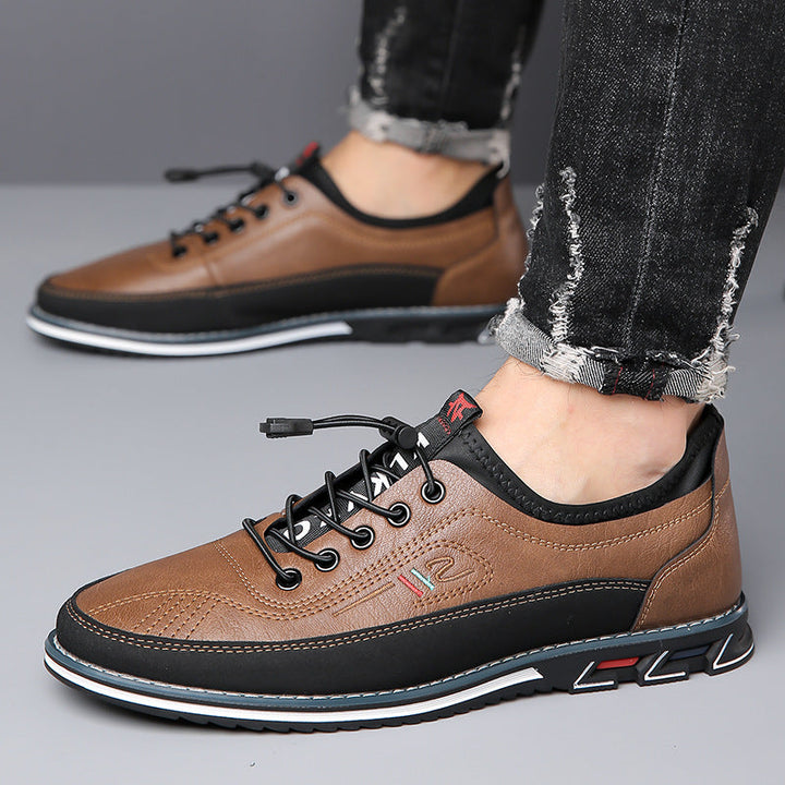 Herrenschuhe | Schnürschuhe Kontrast Design