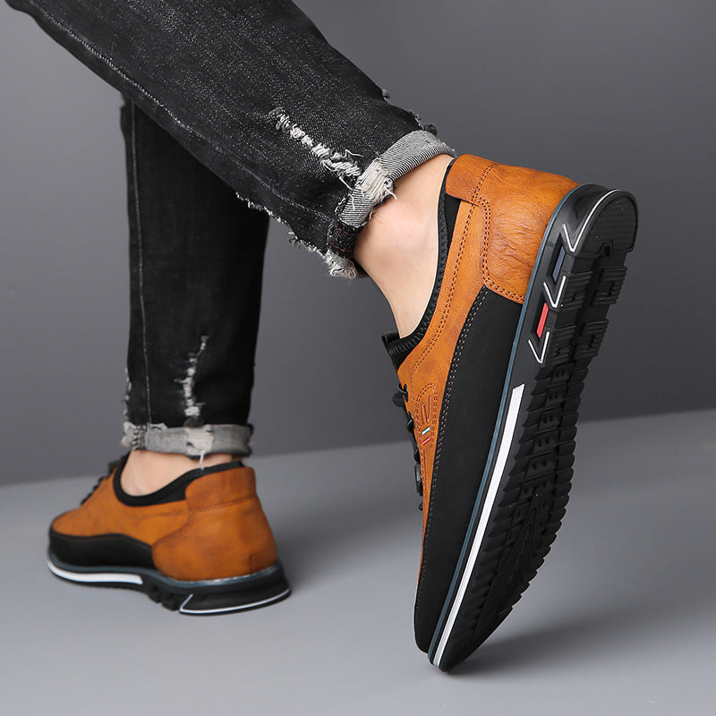 Herrenschuhe | Schnürschuhe Kontrast Design