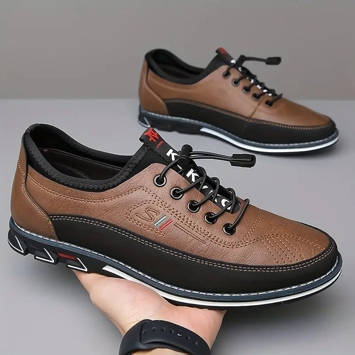 Herrenschuhe | Schnürschuhe Kontrast Design
