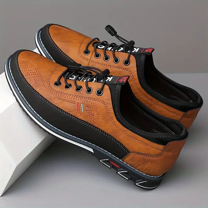 Herrenschuhe | Schnürschuhe Kontrast Design