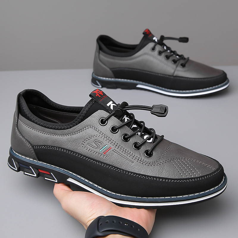 Herrenschuhe | Schnürschuhe Kontrast Design