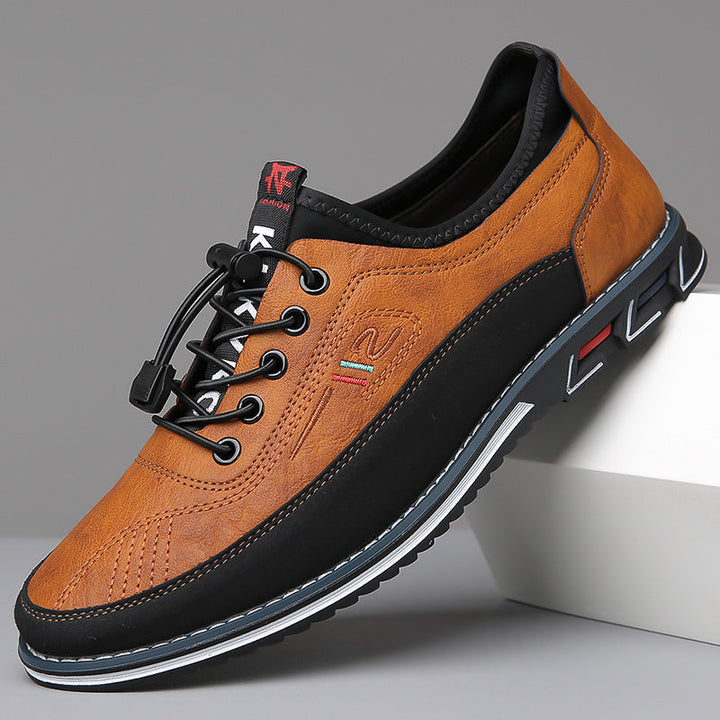 Herrenschuhe | Schnürschuhe Kontrast Design