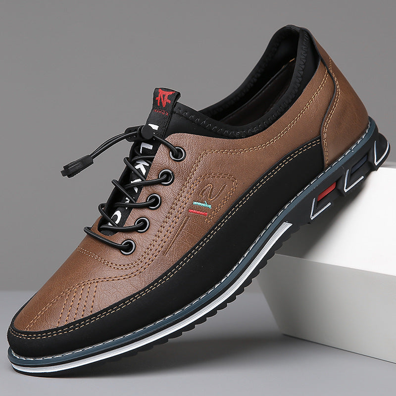 Herrenschuhe | Schnürschuhe Kontrast Design