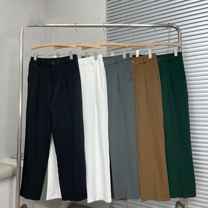 Herrenhose | Gerade Form Bügelfalte
