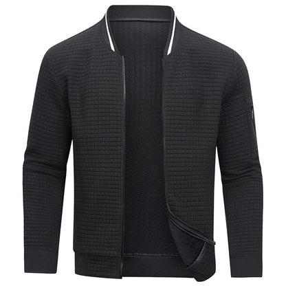 Pullover Herren Mit Offenem Frontdesign | Stehkragen