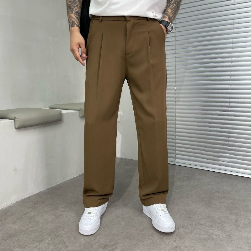 Herrenhose | Gerade Form Bügelfalte