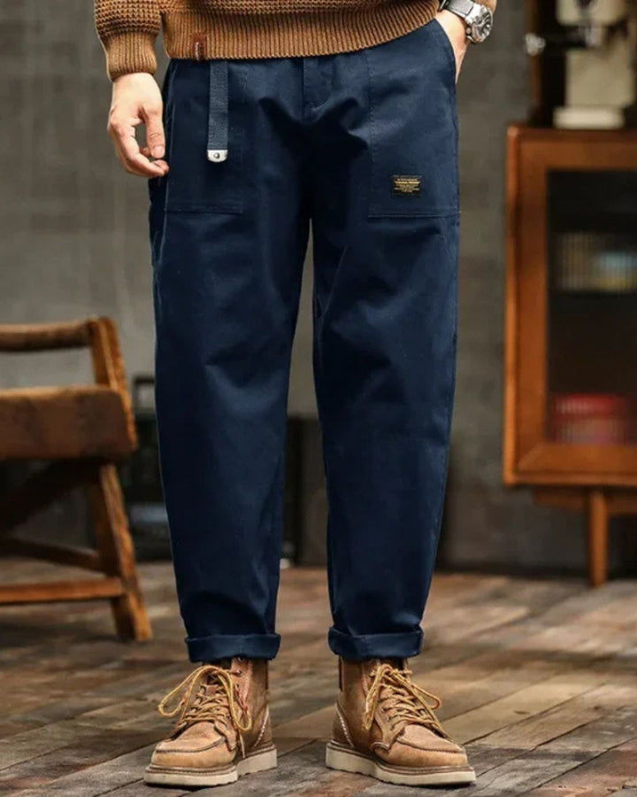 Herren-Cargohose | Weite Form Taschen