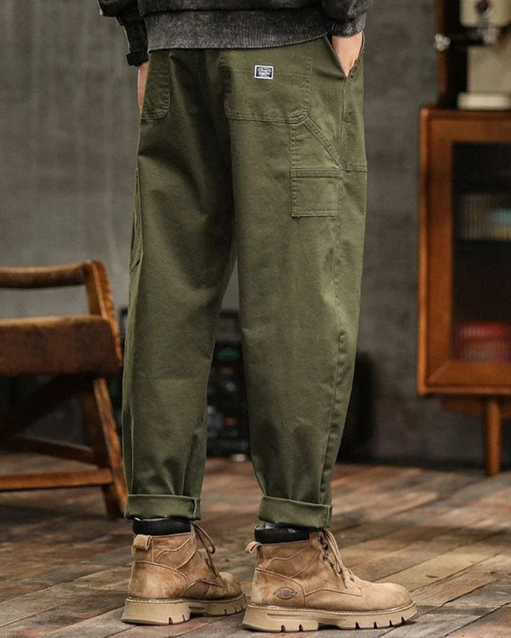 Herren-Cargohose | Weite Form Taschen