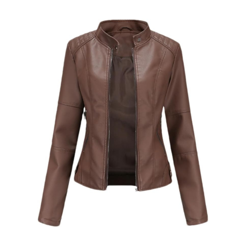 Damen Übergangsjacke | Slim Fit Mit Stehkragen