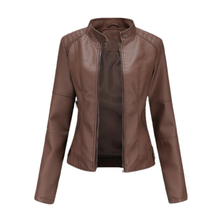 Damen Übergangsjacke | Slim Fit Mit Stehkragen