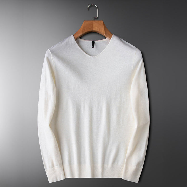 Herren Pullover | V-Ausschnitt Langarm