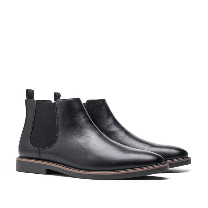 Stiefel Herren | Ankle Boots mit seitlichem Stretch-Einsatz
