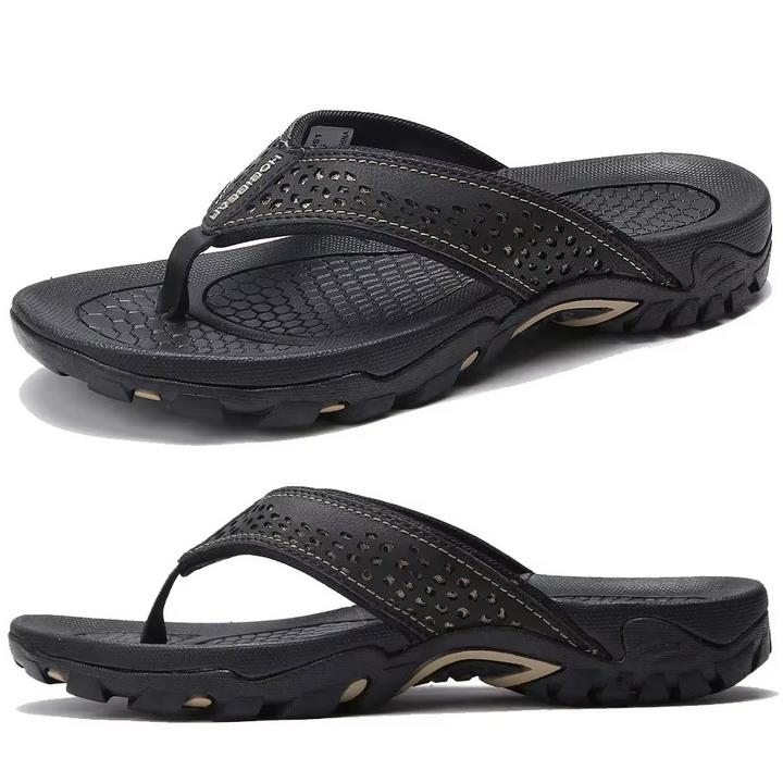 Herren Sandalen | Zehentrenner Profilsohle