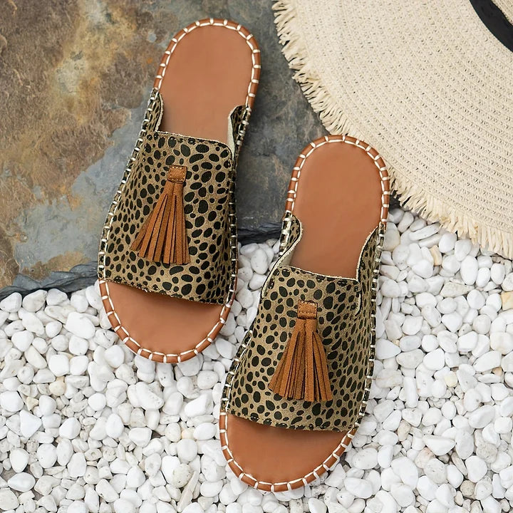 Damen Sandalen | Offene Zehen Flache Sohle