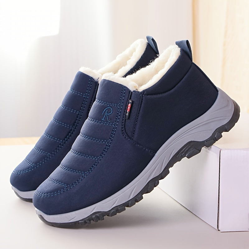 Winterschuhe Herren Stiefel | Knöchelhoch mit Profilsohle