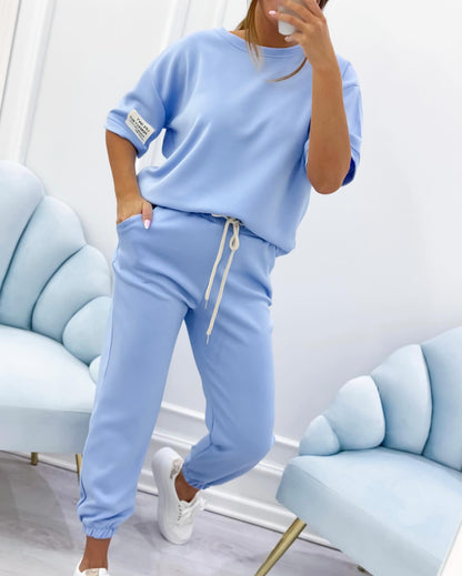 Damen Zweiteiler | T-Shirt und Jogginghose Set
