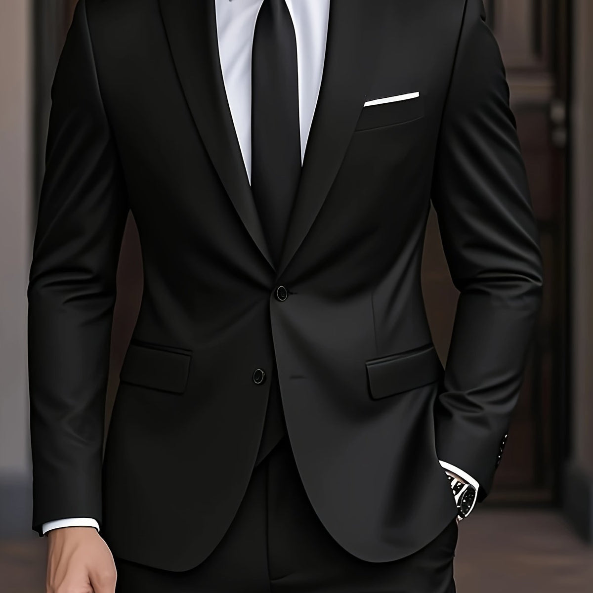 Herren Anzug Set | Sakko Weste Hose