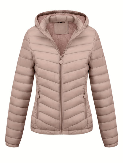 Damen Winterjacke Elegante Übergangsjacke | Mit Reißverschluss