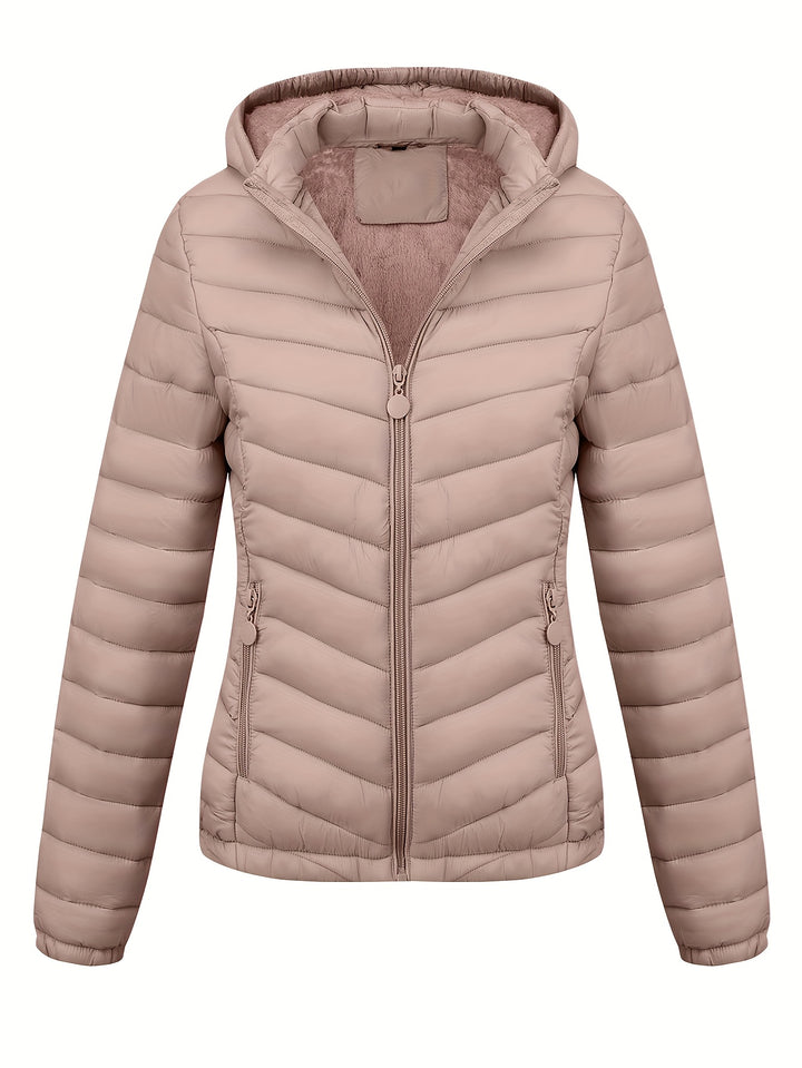 Damen Winterjacke Elegante Übergangsjacke | Mit Reißverschluss