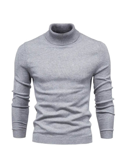 Pullover Herren Strick Mit Rollkragen | Langarm Für Alltag Und Freizeit