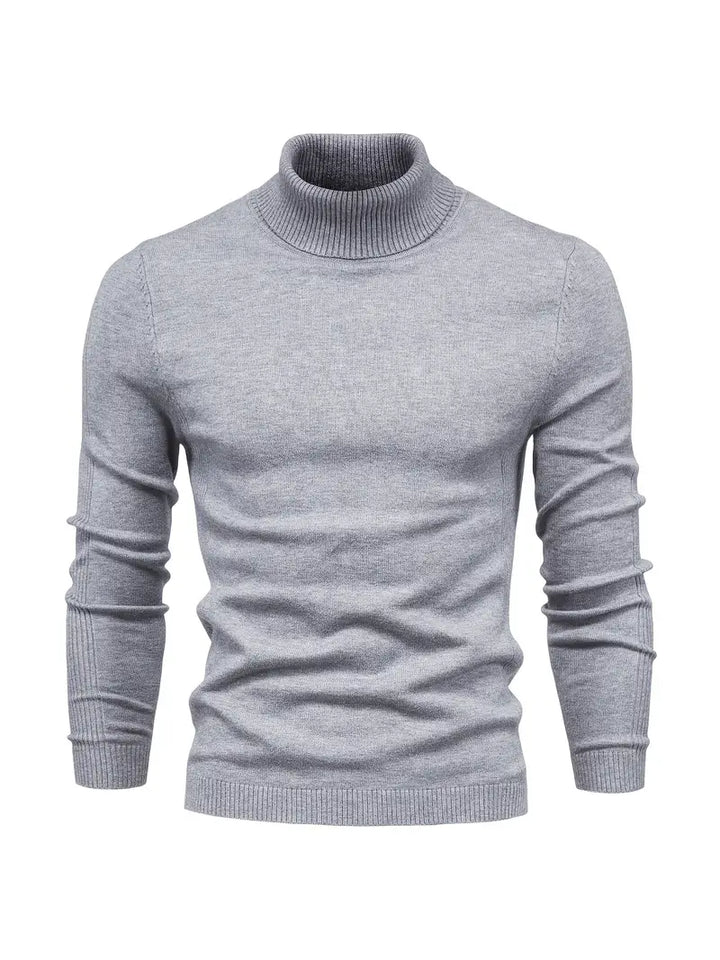 Pullover Herren Strick Mit Rollkragen | Langarm Für Alltag Und Freizeit