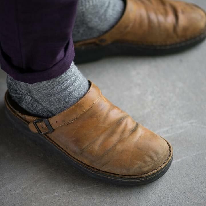 Herrenschuhe | Geschlossene Front Slip-On Clogs