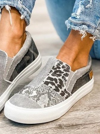 Damen Sneaker | Slip-On Muster Design