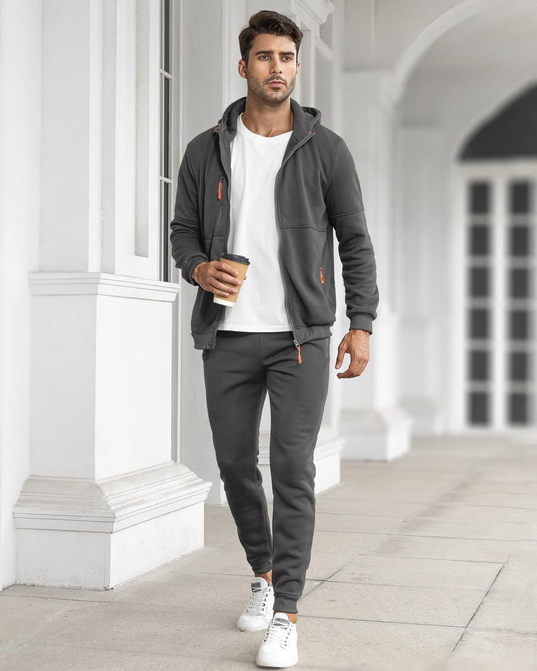 Jogginganzug Herren 2 Teilig | Mit Hoodie und Hose