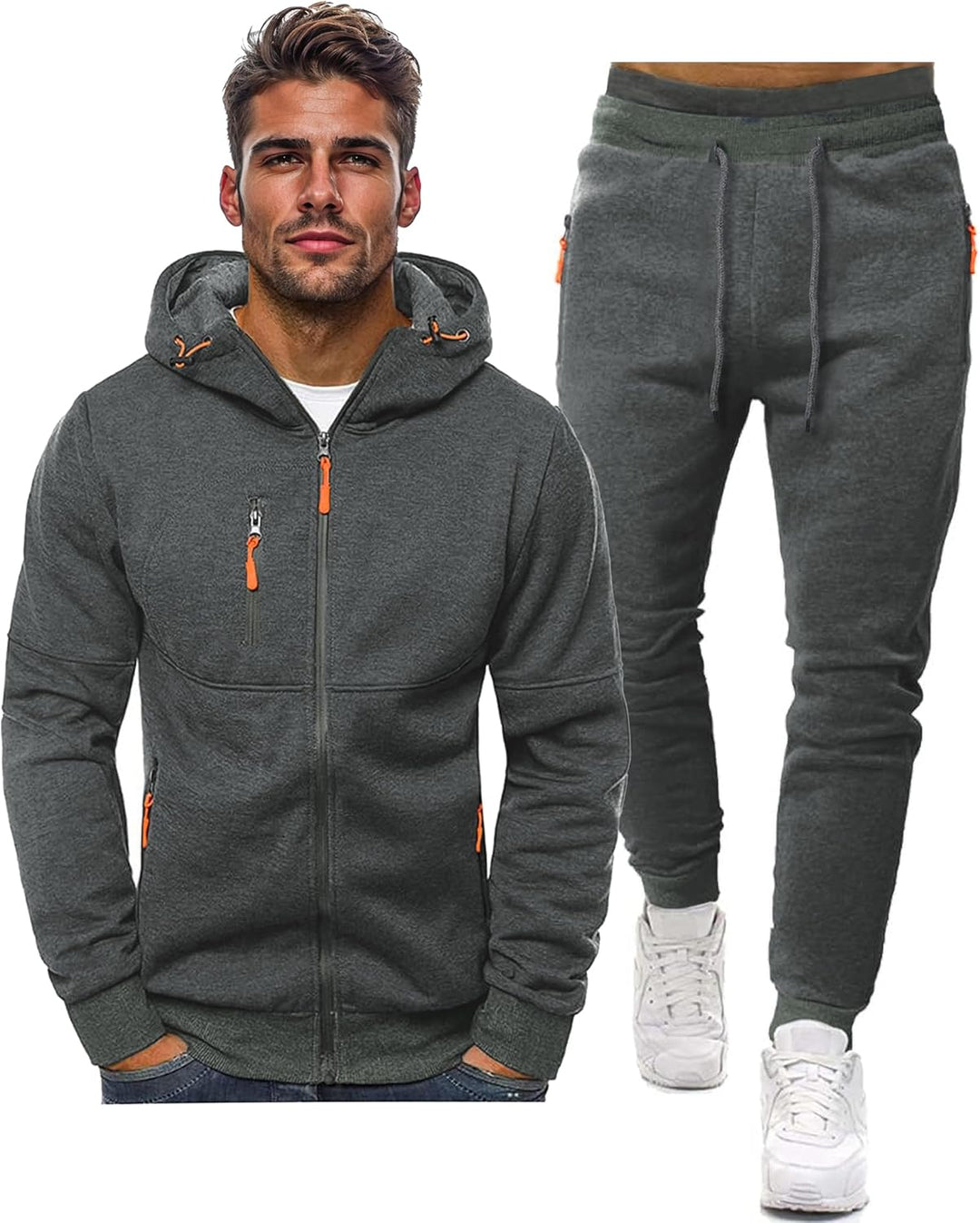 Jogginganzug Herren 2 Teilig | Mit Hoodie und Hose
