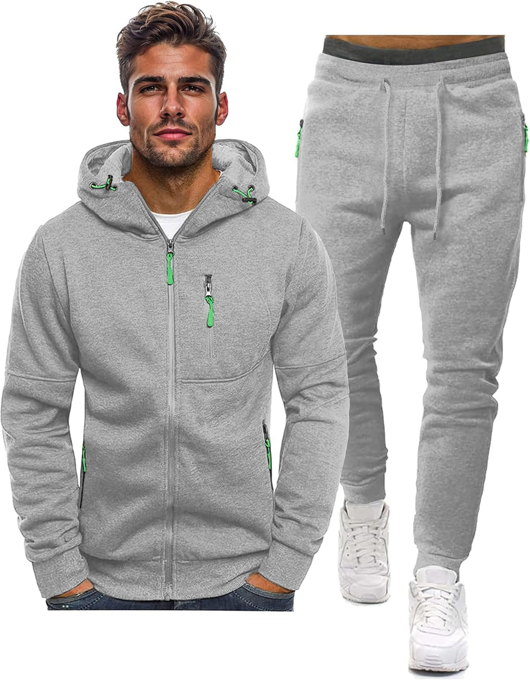 Jogginganzug Herren 2 Teilig | Mit Hoodie und Hose