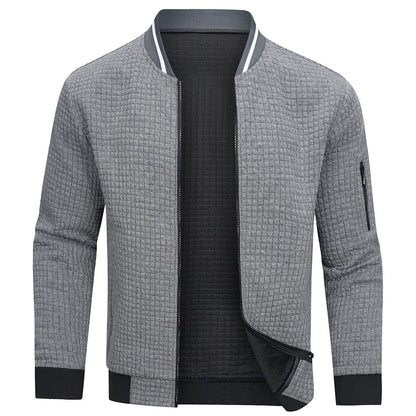 Pullover Herren Mit Offenem Frontdesign | Stehkragen