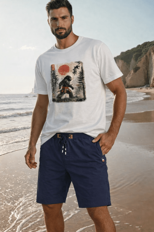 Herren Shorts | Kordelzug Seitentaschen