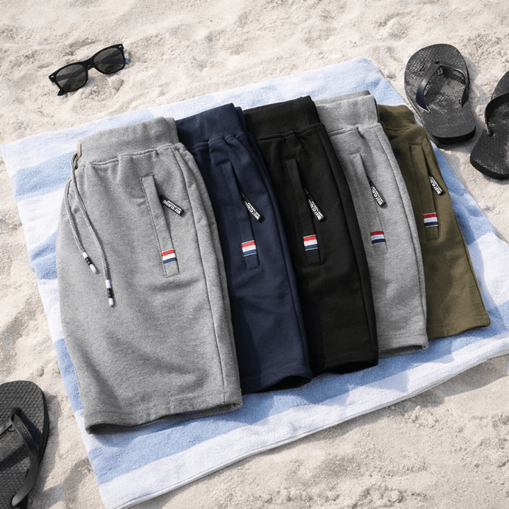 Herren Shorts | Kordelzug Seitentaschen