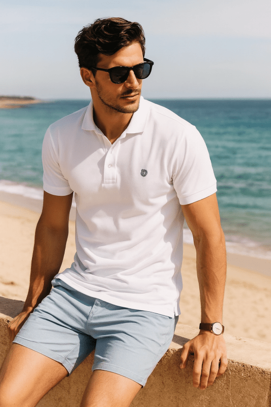 Herren Poloshirt | Klassischer Kragen Knopfleiste