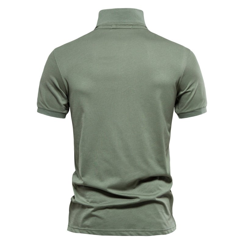Herren Poloshirt | Klassischer Kragen Knopfleiste