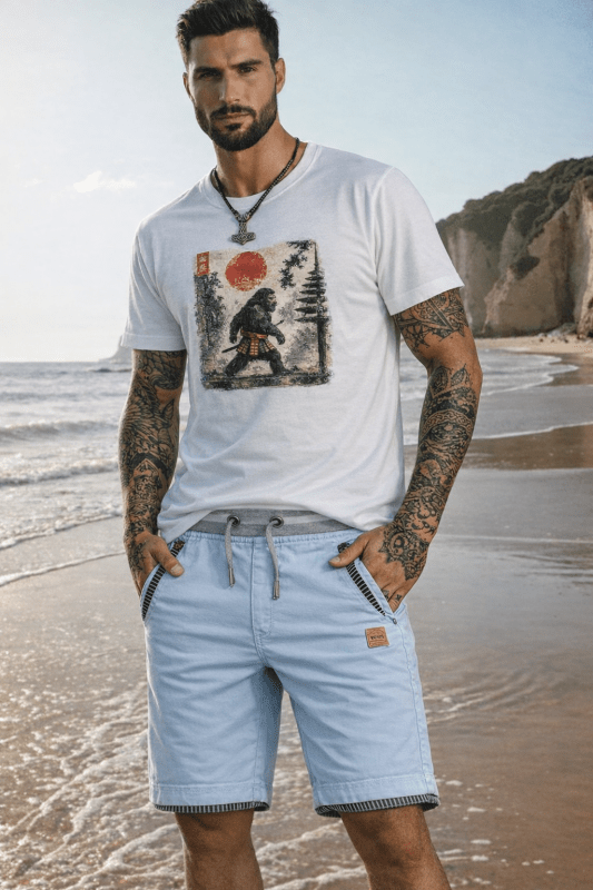 Herren Shorts | Kordelzug Taschen