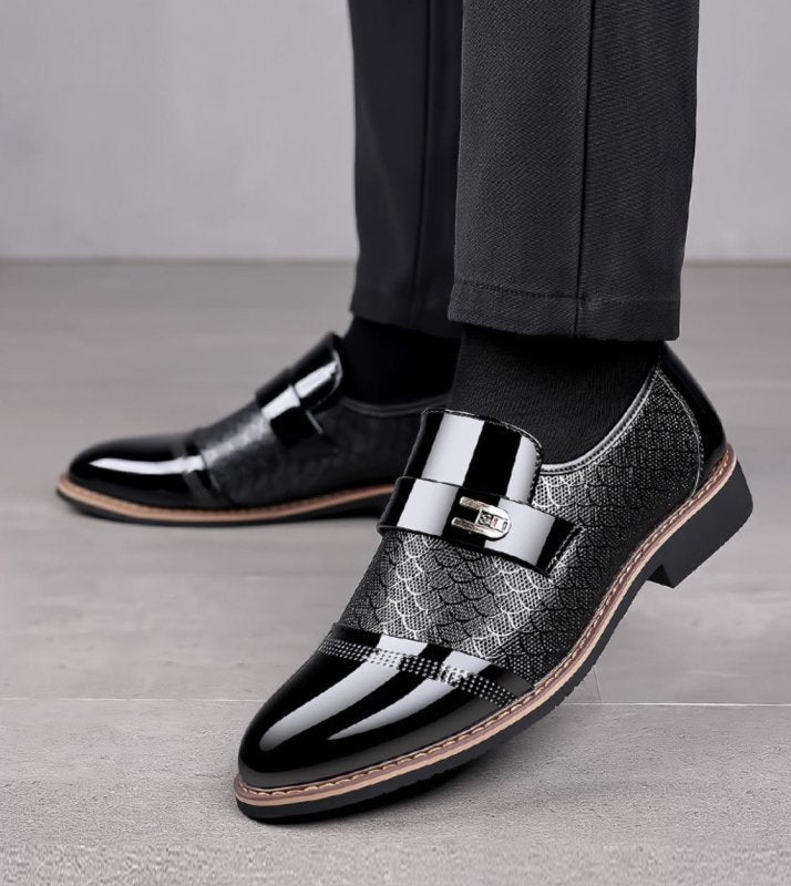 Herrenschuhe | Business Slip On Schnalle