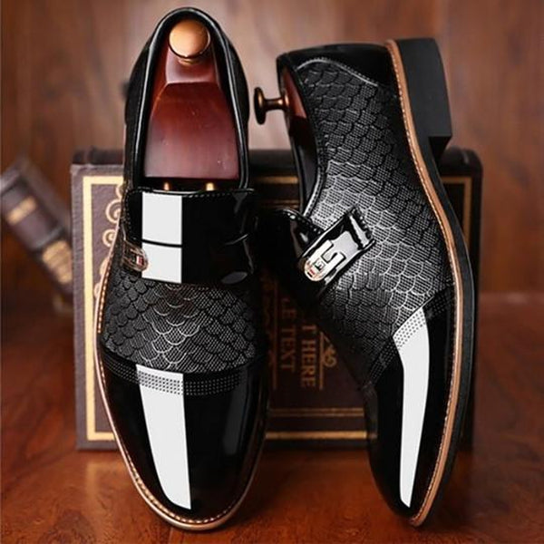 Herrenschuhe | Business Slip On Schnalle