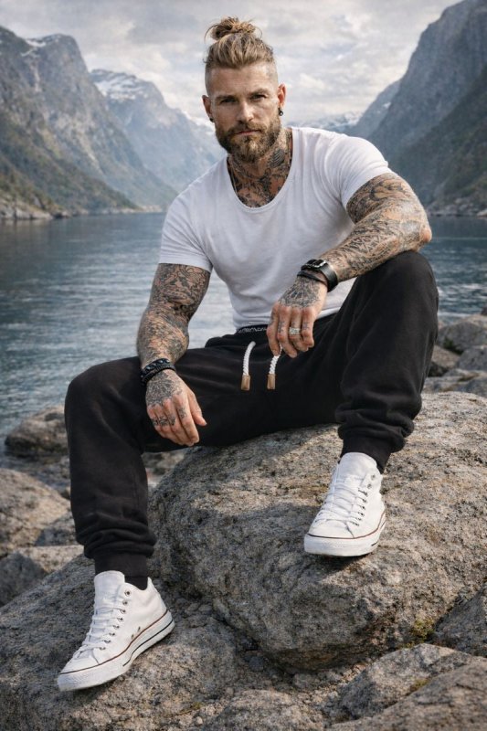 Herren Jogginghose | Kordelzug Bündchen