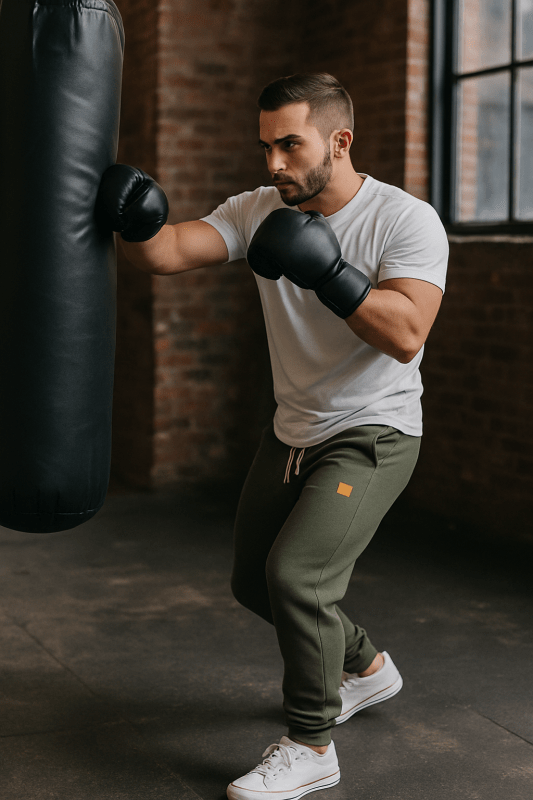 Herren Jogginghose | Kordelzug Bündchen