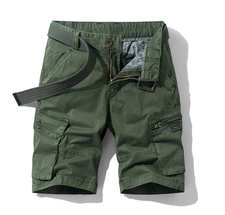 Herren Shorts | Cargotaschen mit Knopfverschluss