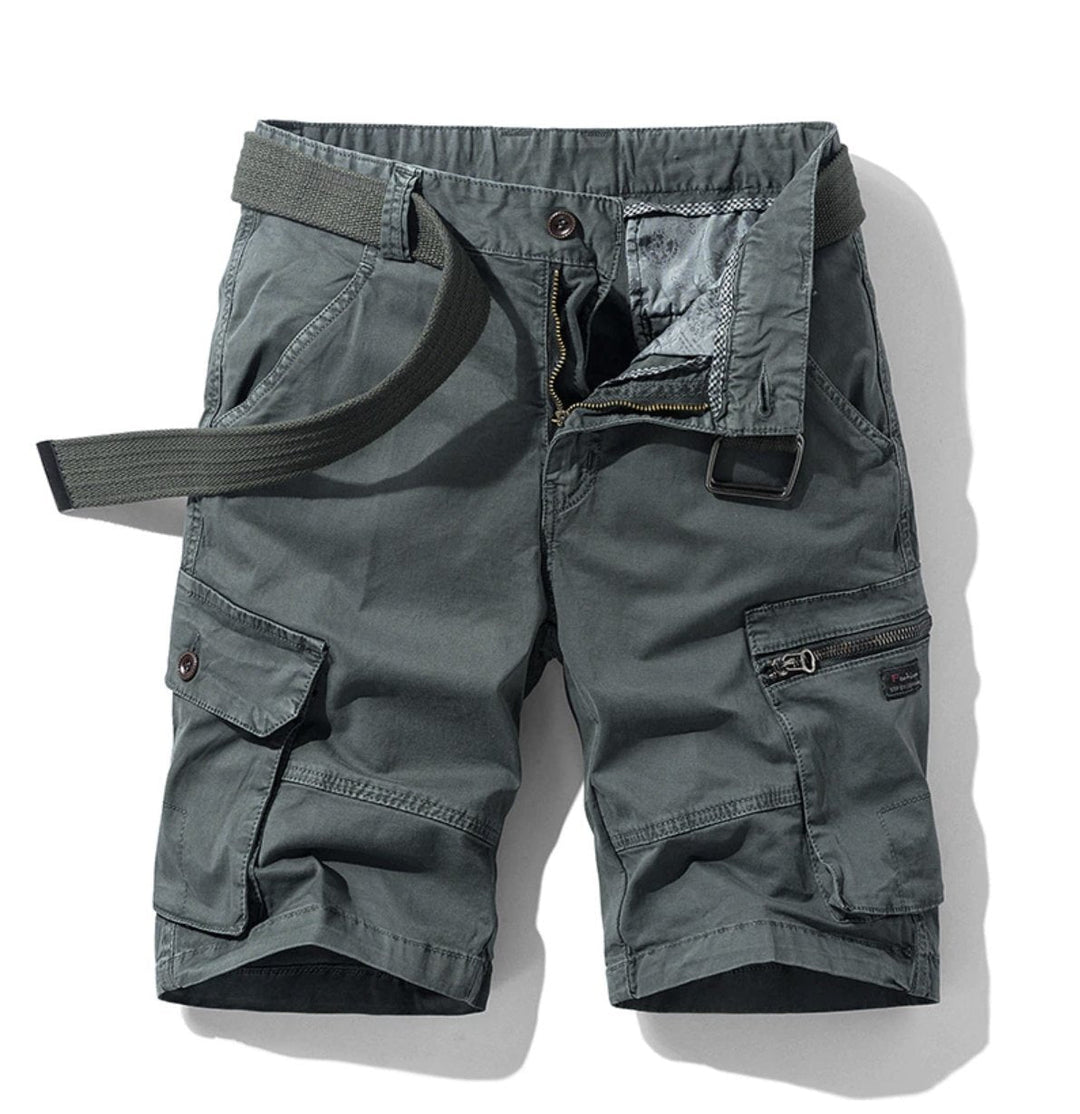 Herren Shorts | Cargotaschen mit Knopfverschluss