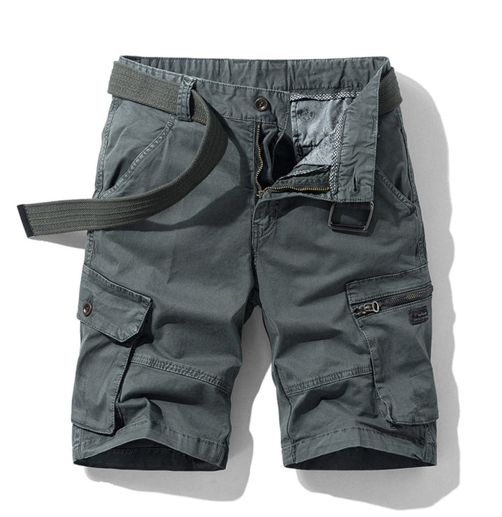 Herren Shorts | Cargotaschen mit Knopfverschluss