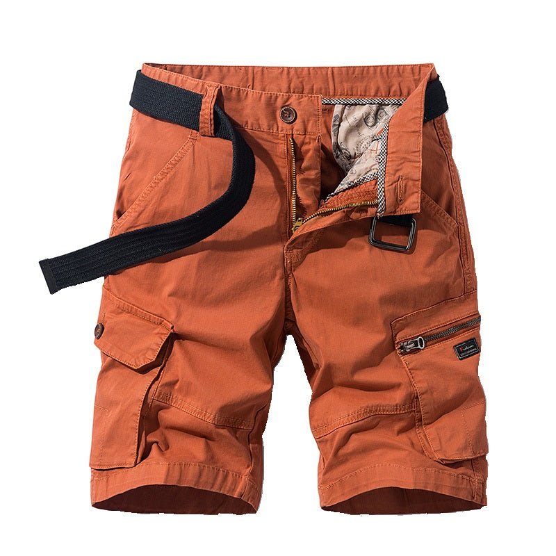Herren Shorts | Cargotaschen mit Knopfverschluss