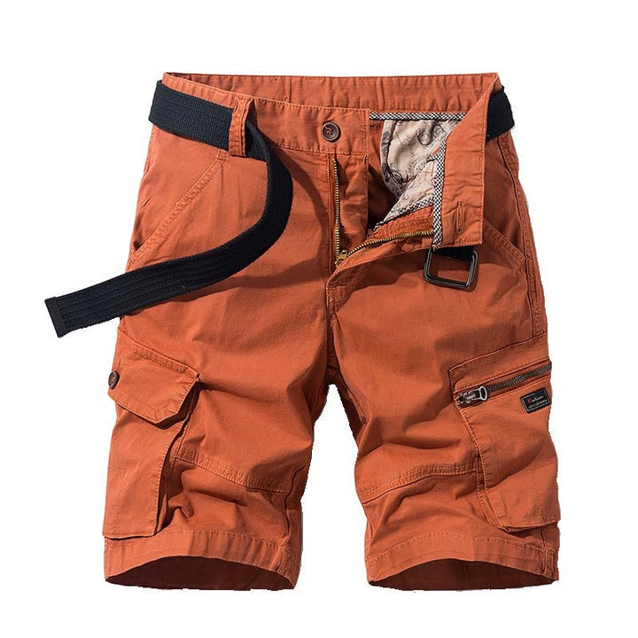 Herren Shorts | Cargotaschen mit Knopfverschluss