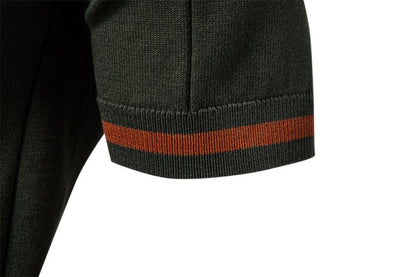 Herren Poloshirt | Reißverschluss Kurzarm
