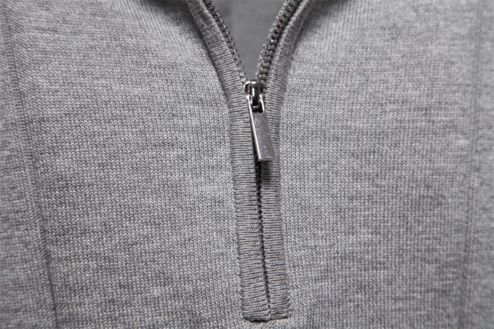 Herren Poloshirt | Reißverschluss Kurzarm